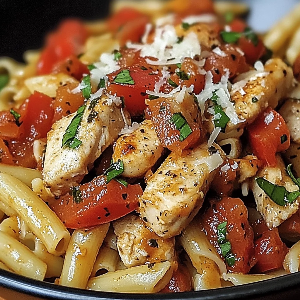 Bruschetta Chicken Pasta