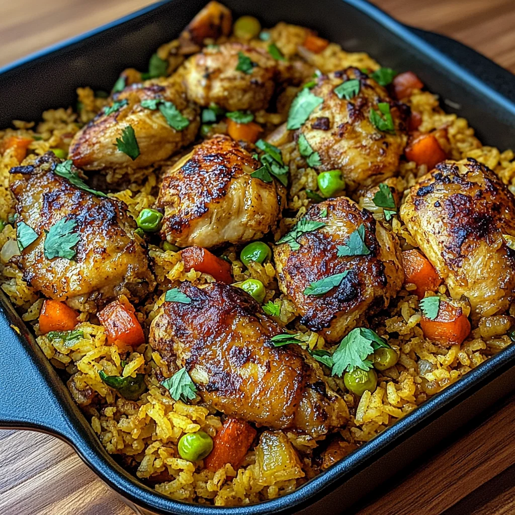 Caribbean Chicken and Rice