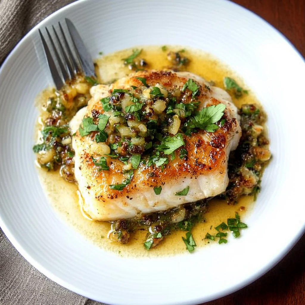 Cod Piccata