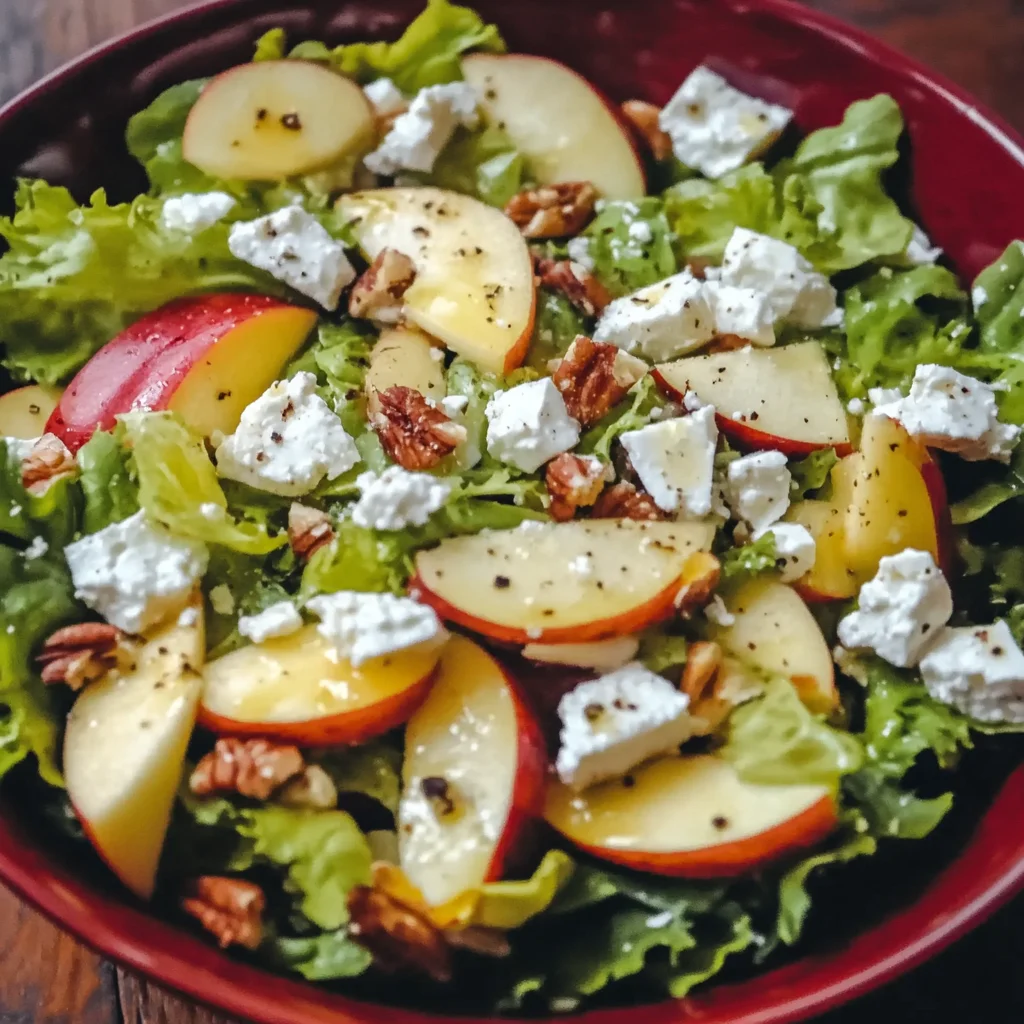 Honeycrisp Apple and Feta Salad