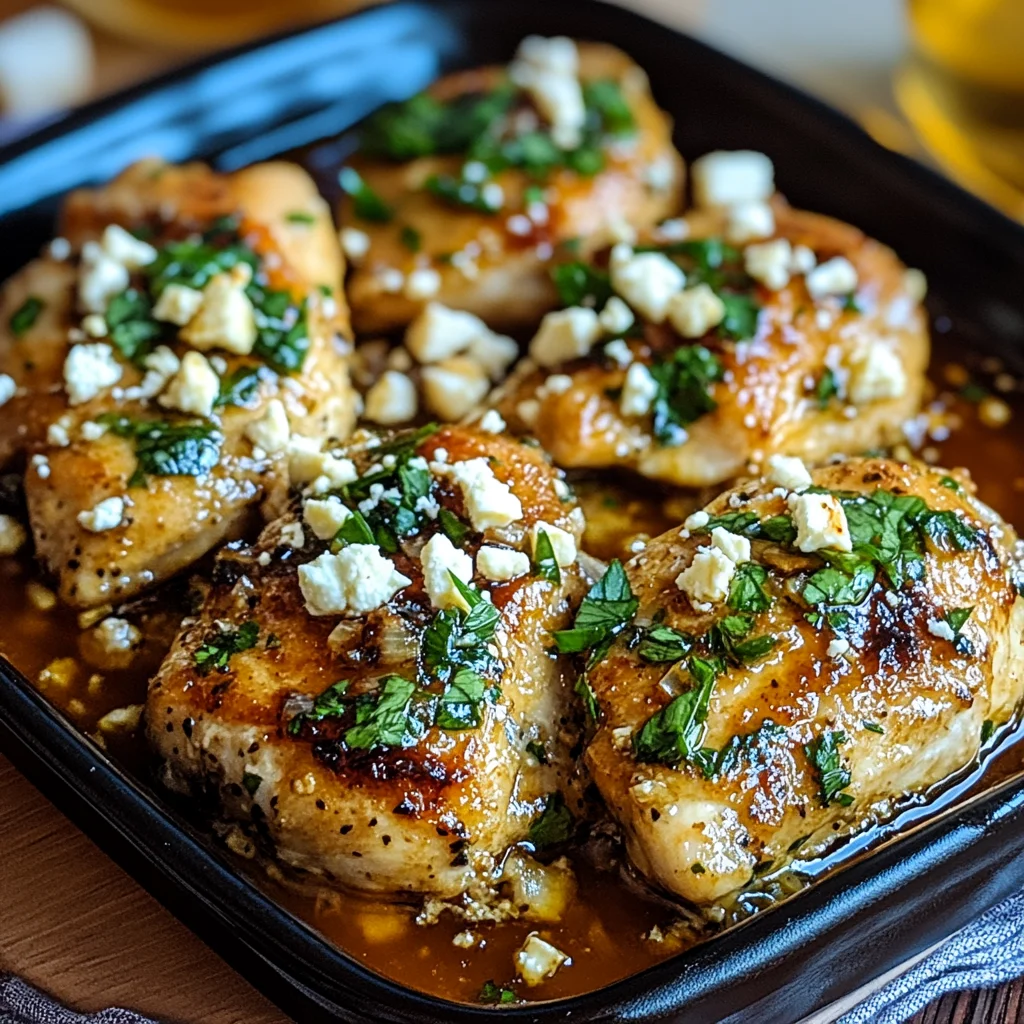 Hot Honey Feta Chicken