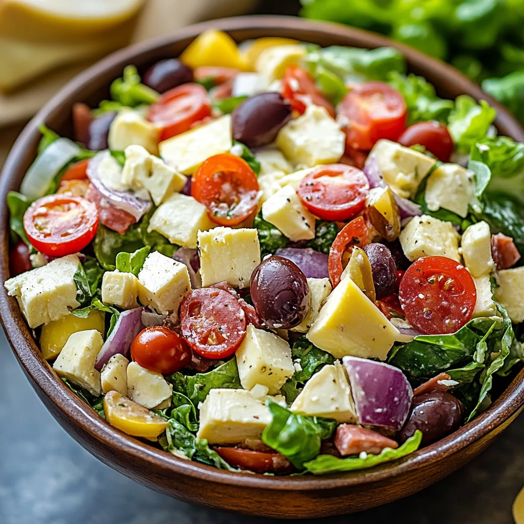 Italian Chopped Salad: A Bowl Full of Flavor and Fun