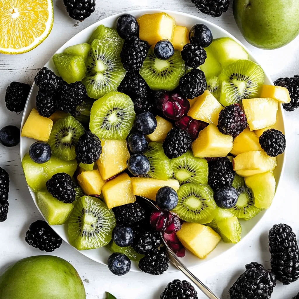 Monochrome Fruit Salad