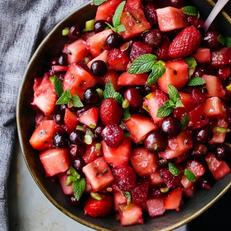 Red Fruit Salad