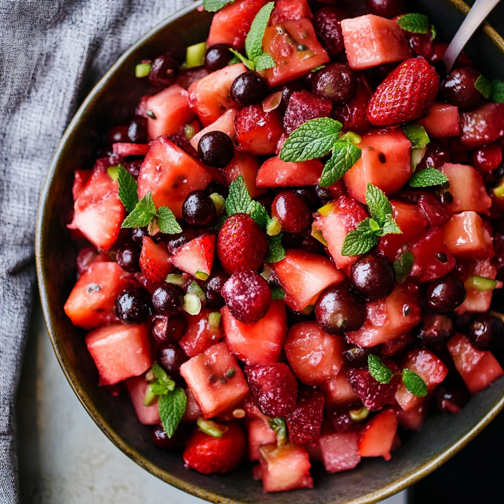 Red Fruit Salad