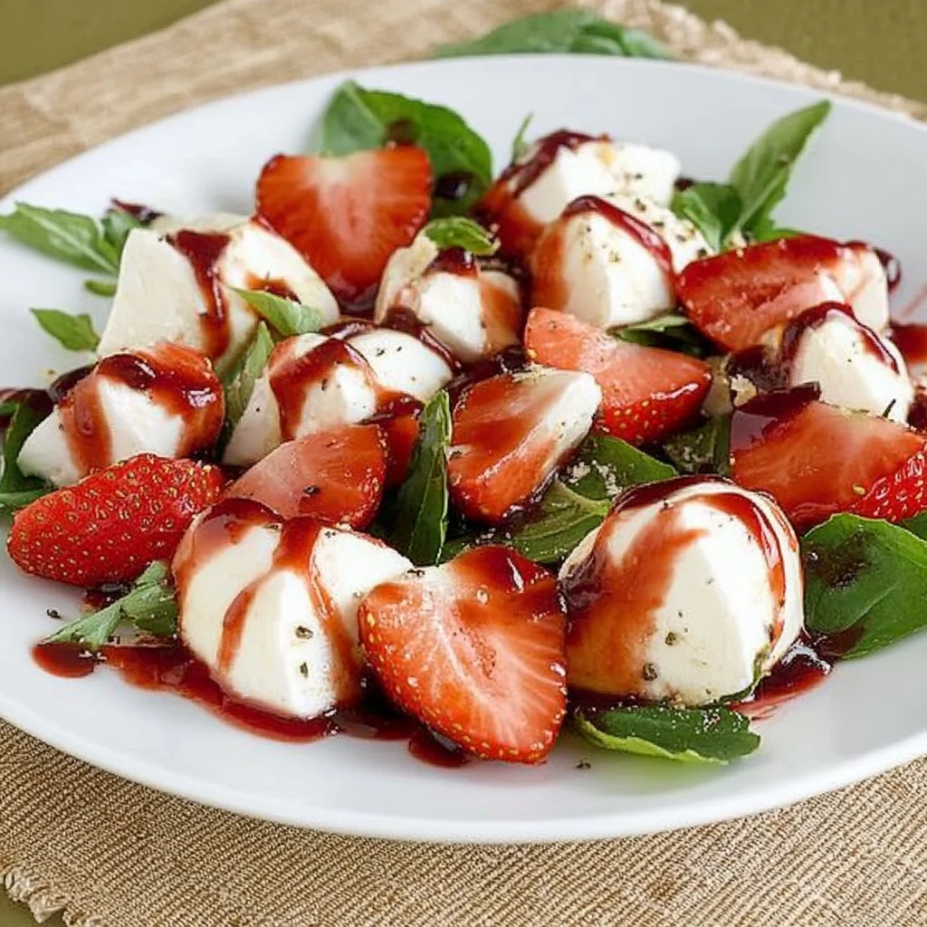 Strawberry Caprese Salad