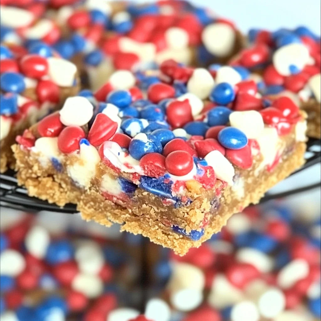 4th of July Magic Cookie Bars