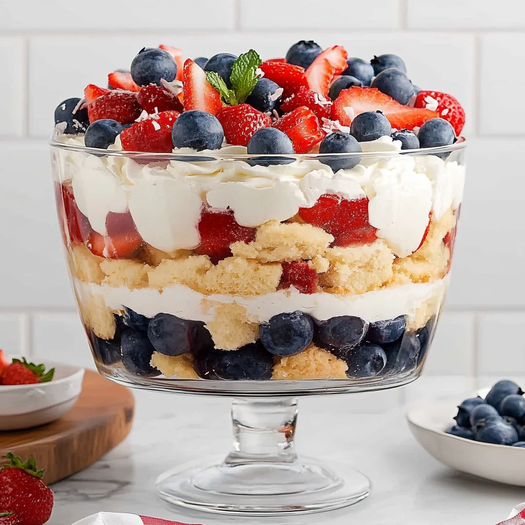 4th of July Trifle