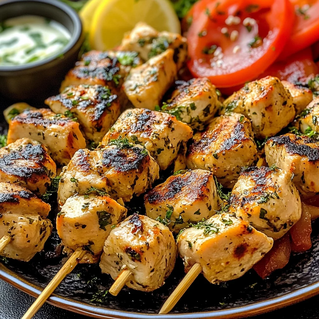 Authentic Greek Chicken Souvlaki Recipe