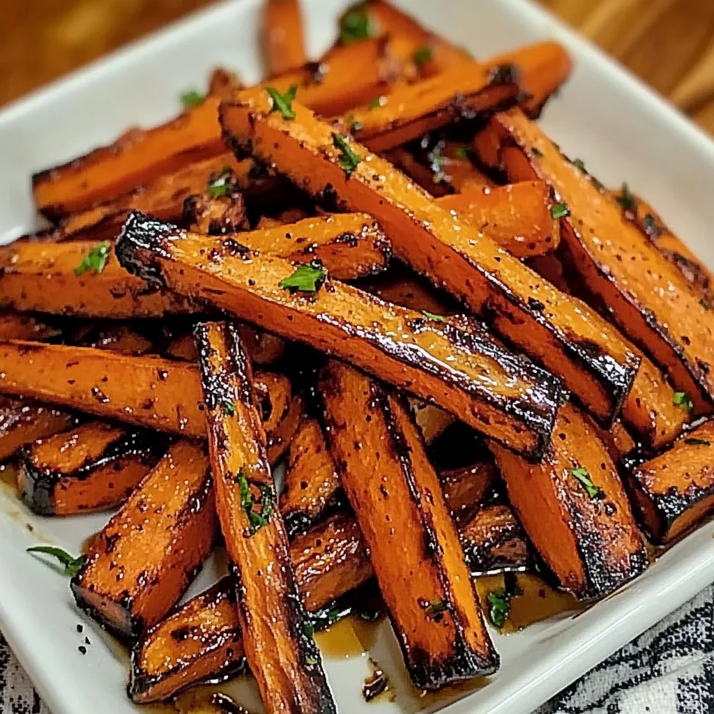 Balsamic Glazed Roasted Carrots Sweet, Savory, and Ready in 30 Minutes!