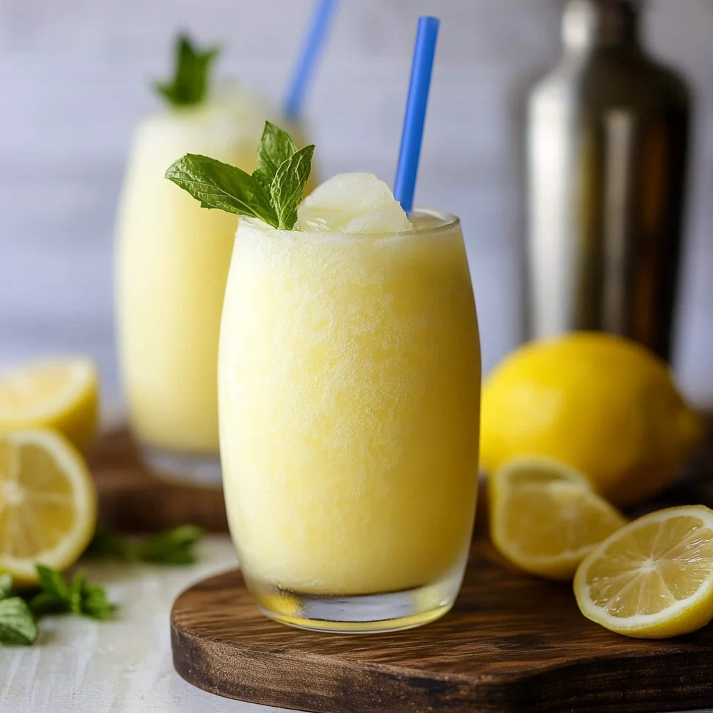 Boozy Frozen Lemonade