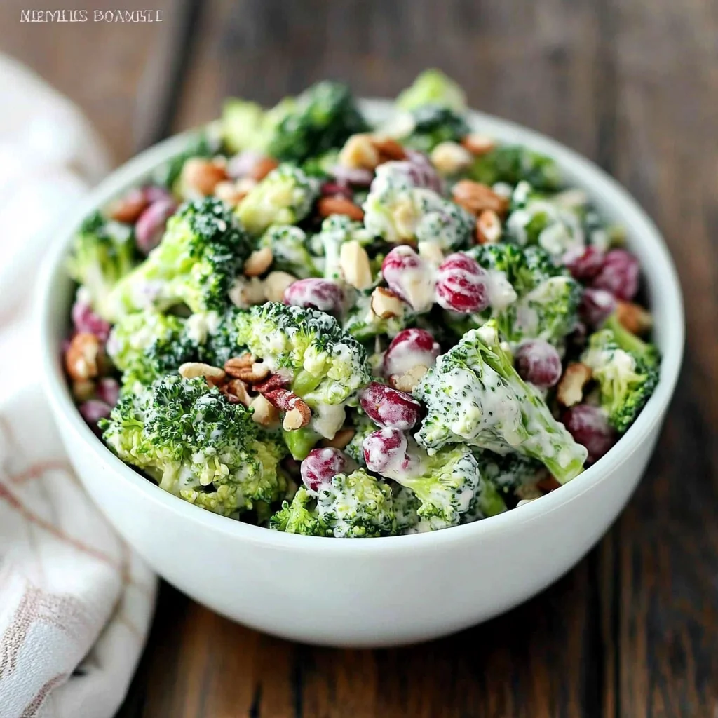 Creamy Broccoli Salad
