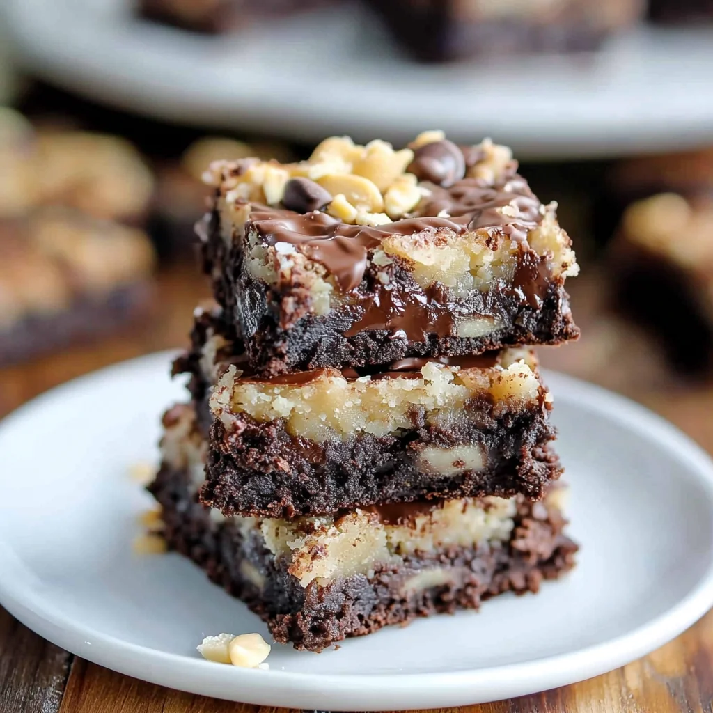 German Chocolate Brownies