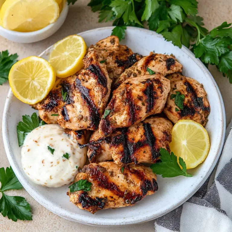 Greek Yogurt Marinated Chicken