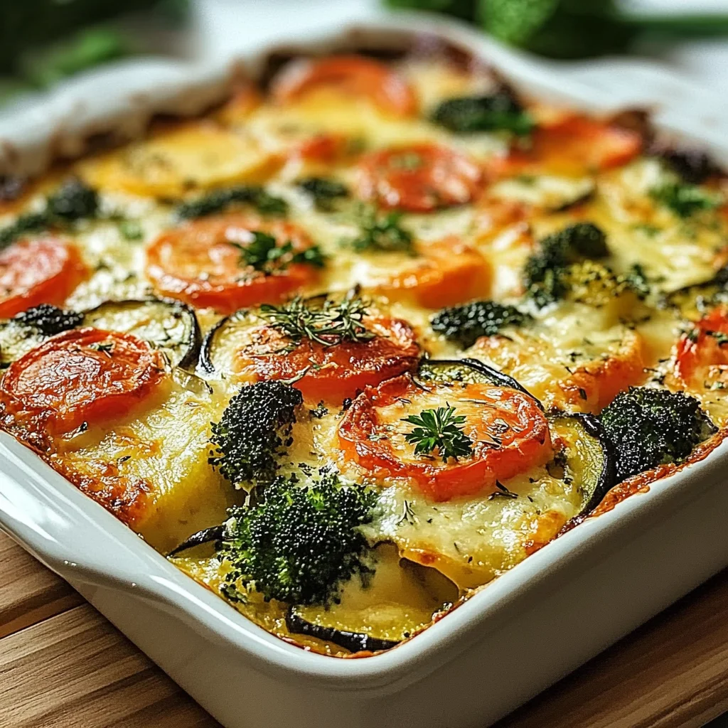 High-Protein Cottage Cheese Veggie Bake Recipe