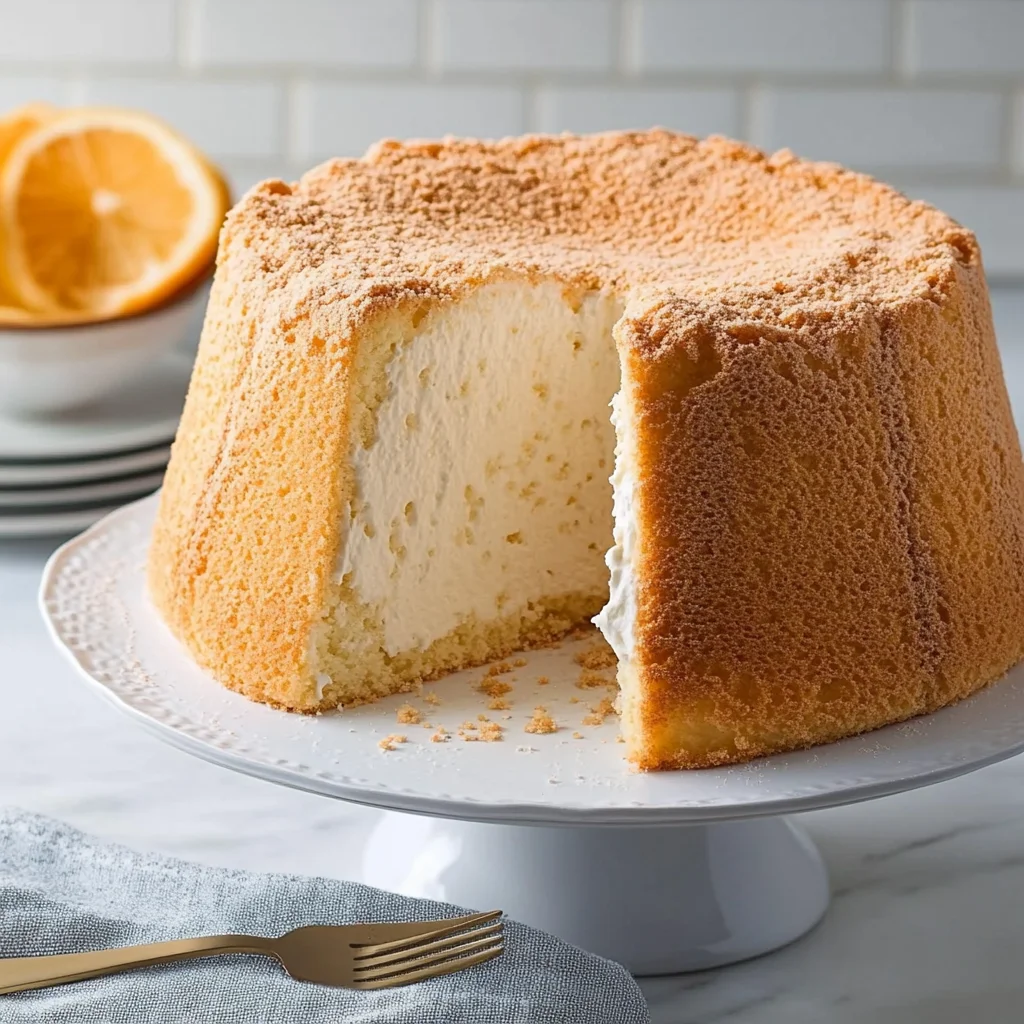 Homemade Angel Food Cake