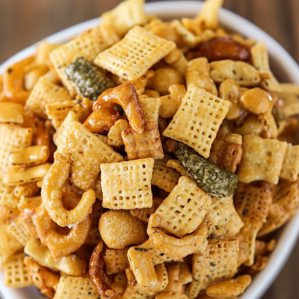 Homemade Chex Mix Recipe