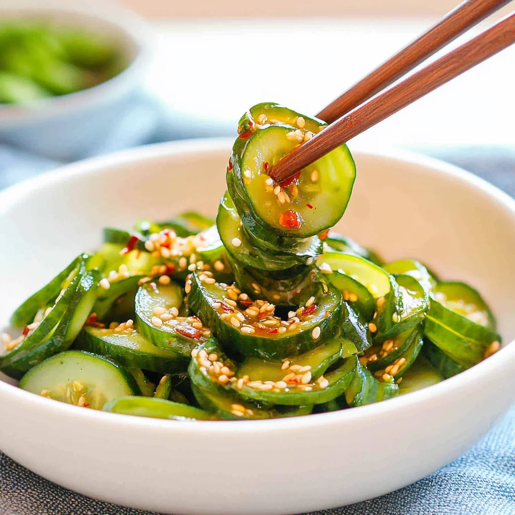 Korean Cucumber Salad