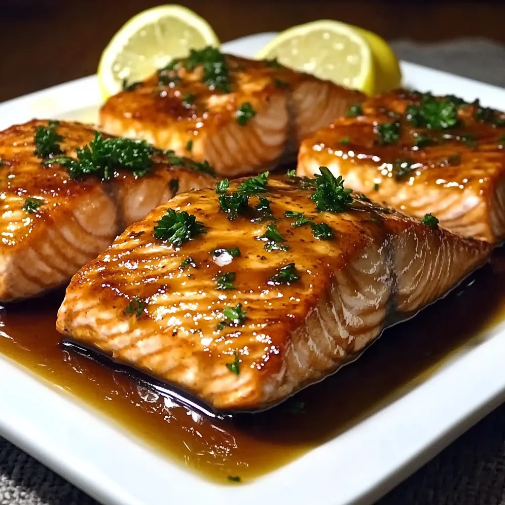 Maple Dijon Baked Salmon