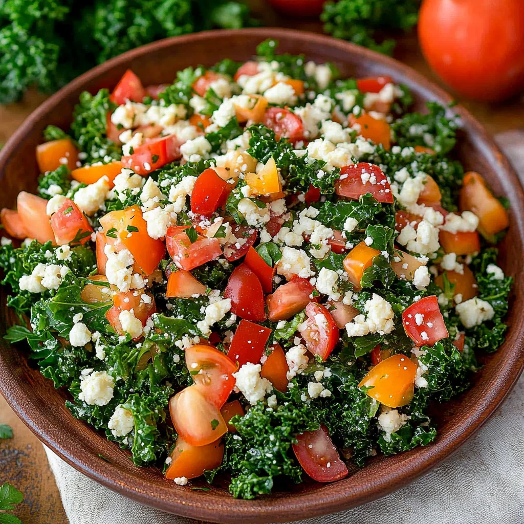 Mediterranean Kale Salad