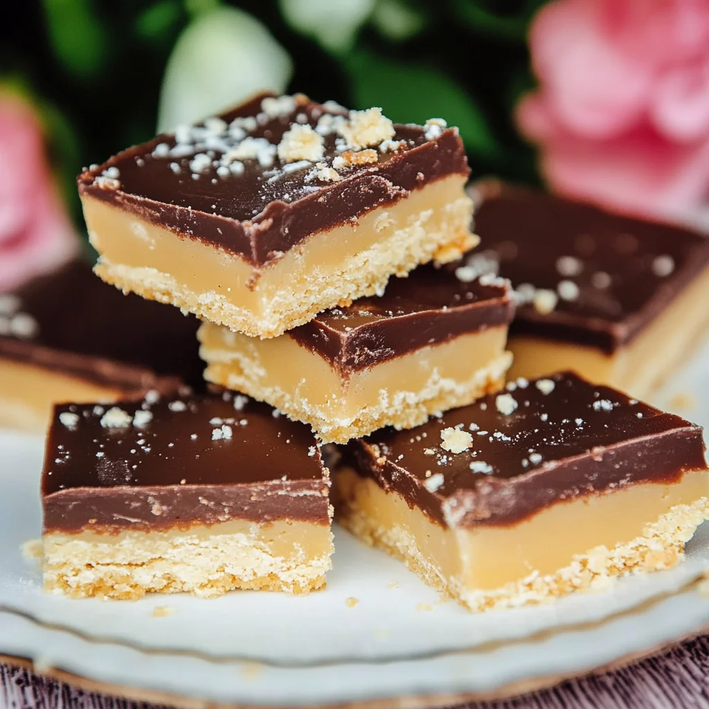 Millionaire Shortbread Bars Recipe