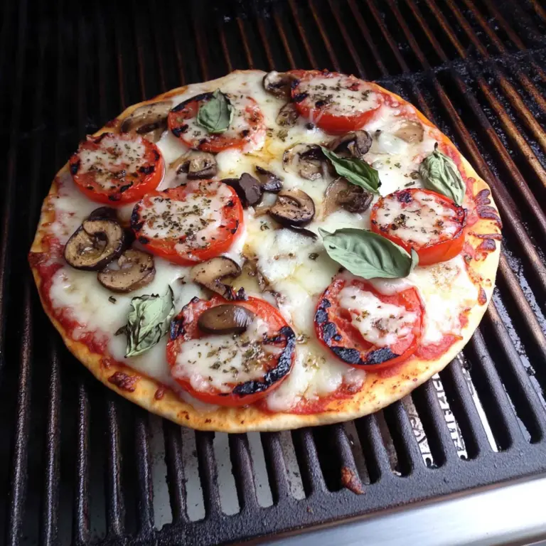 Mini Grilled Pizzas