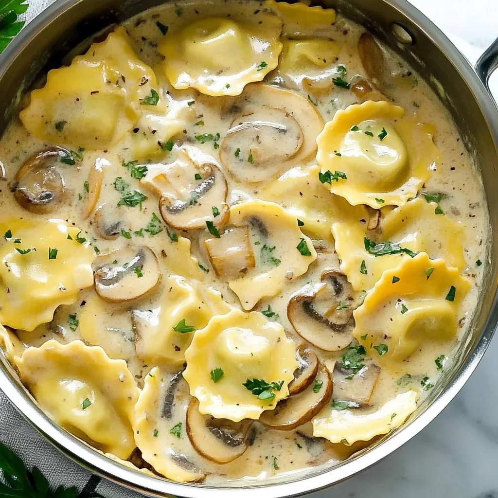Mushroom Ravioli Sauce