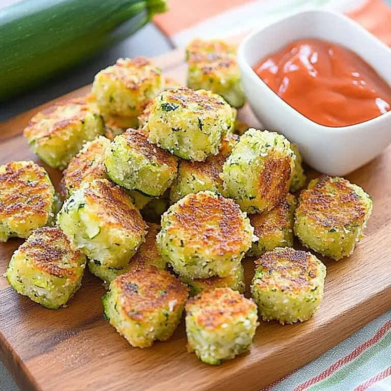 Parmesan Zucchini Tots