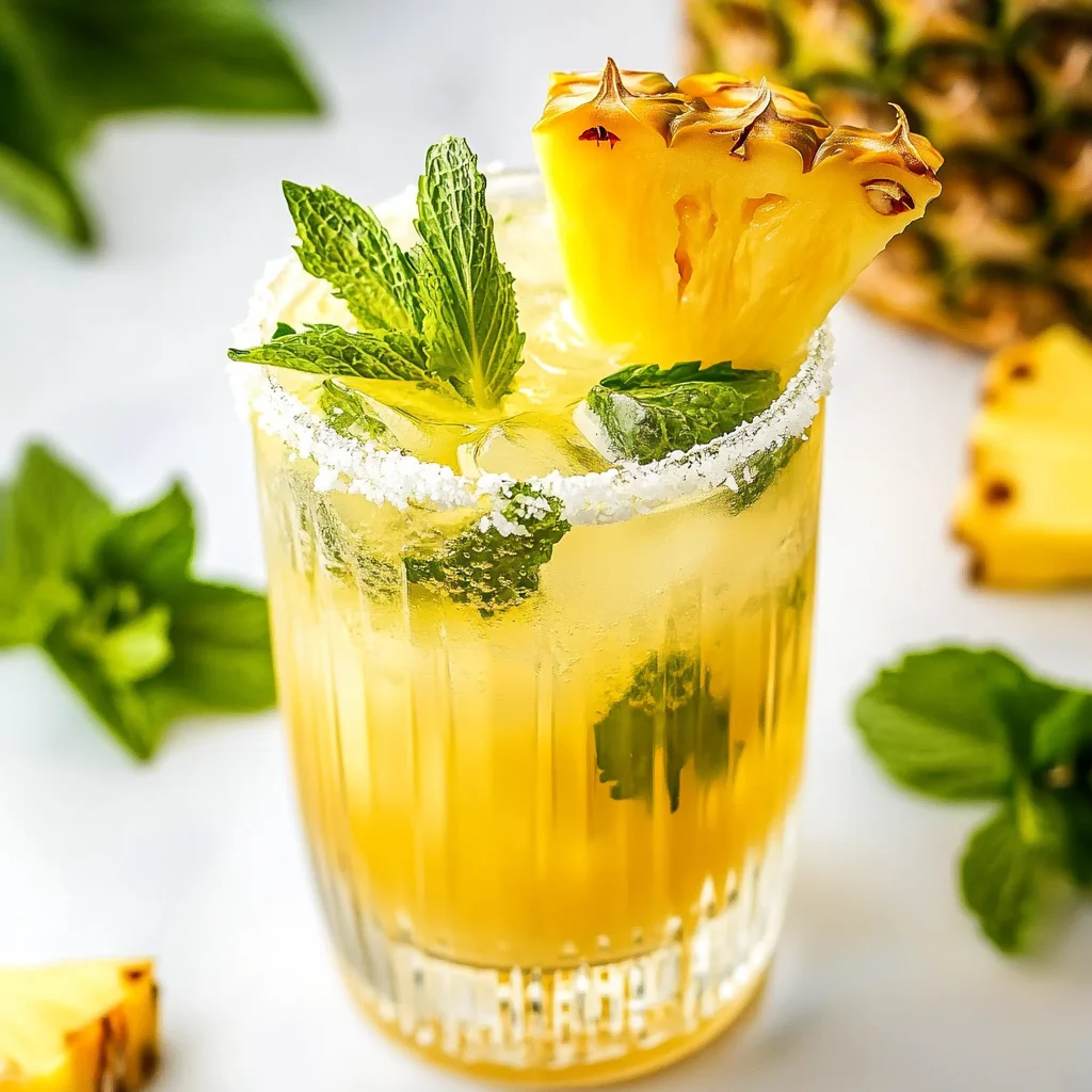 Pineapple Coconut Mojito Recipe