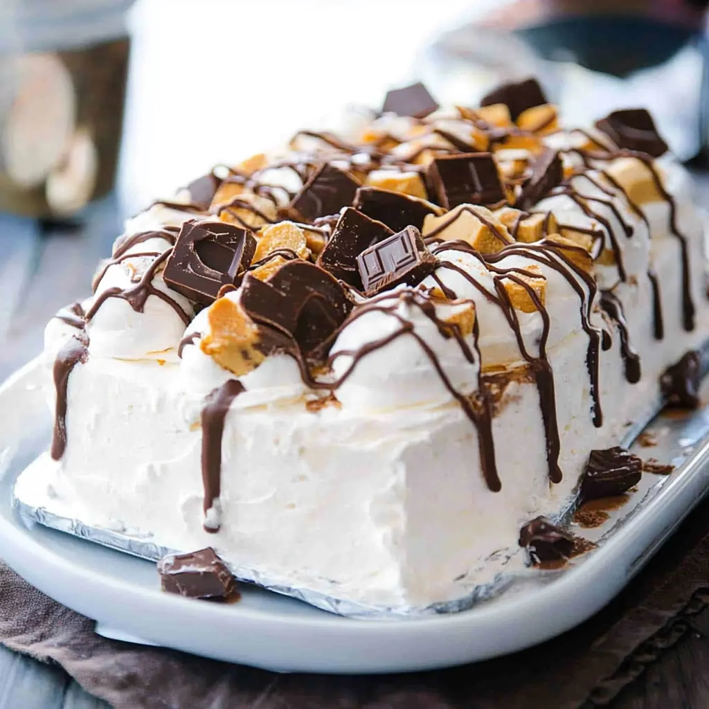 Reese's Ice Cream Cake