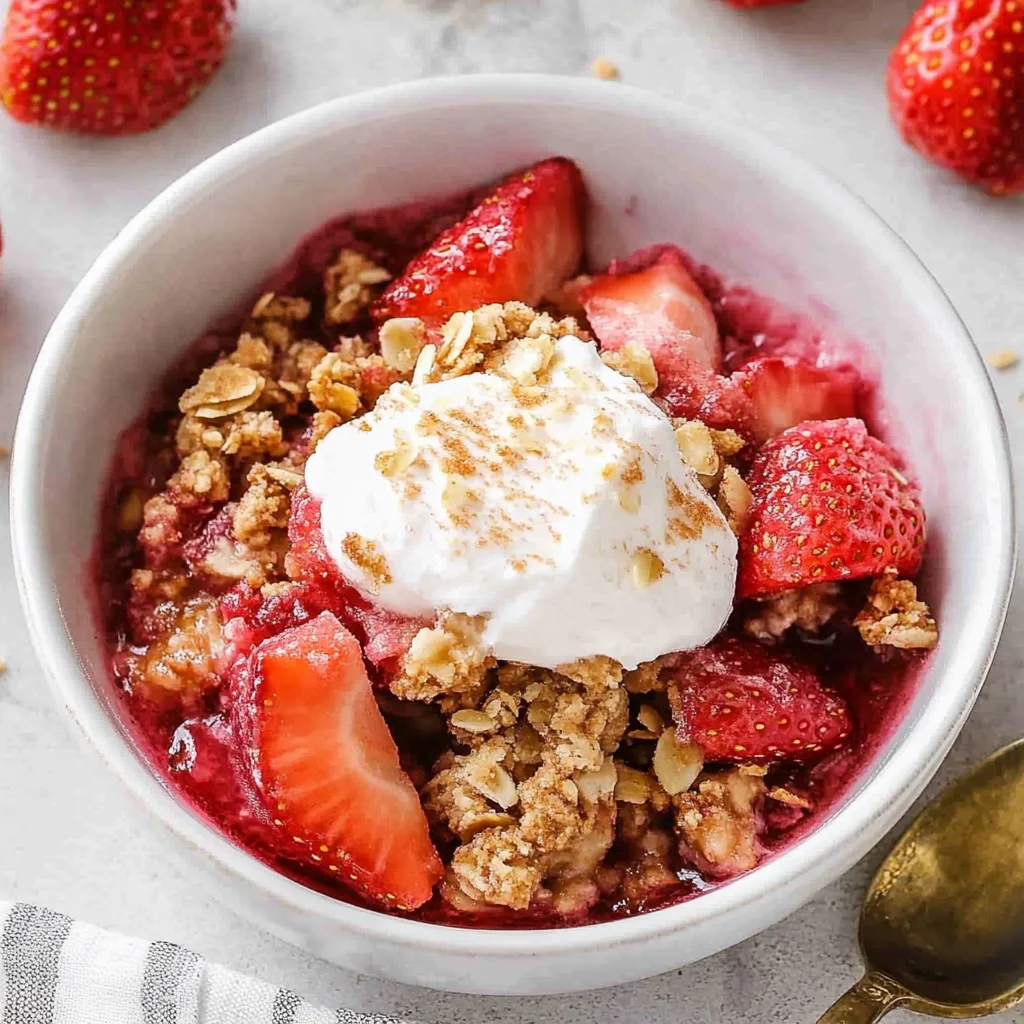 Strawberry Crisp