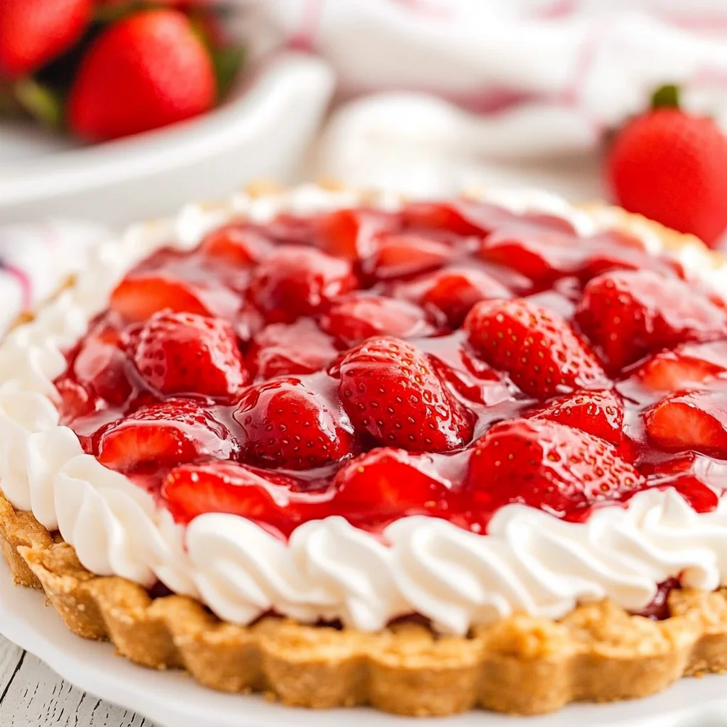Strawberry Pie With Jello