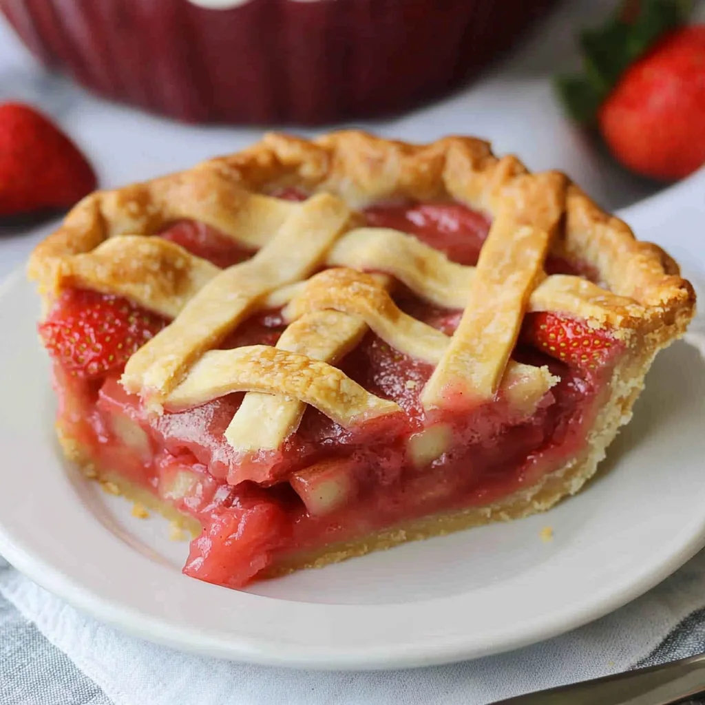 Strawberry Rhubarb Pie