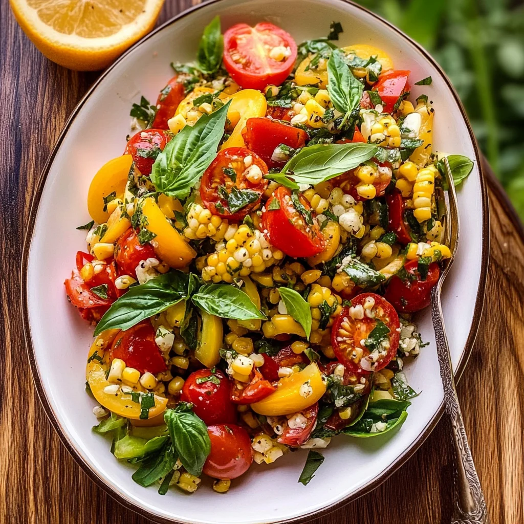 Summer Corn and Tomato Salad