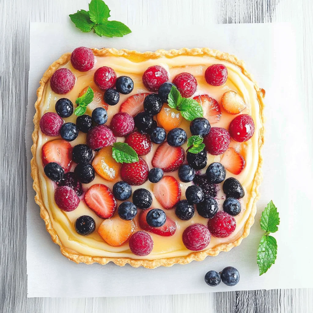 Summer Fruit Tart