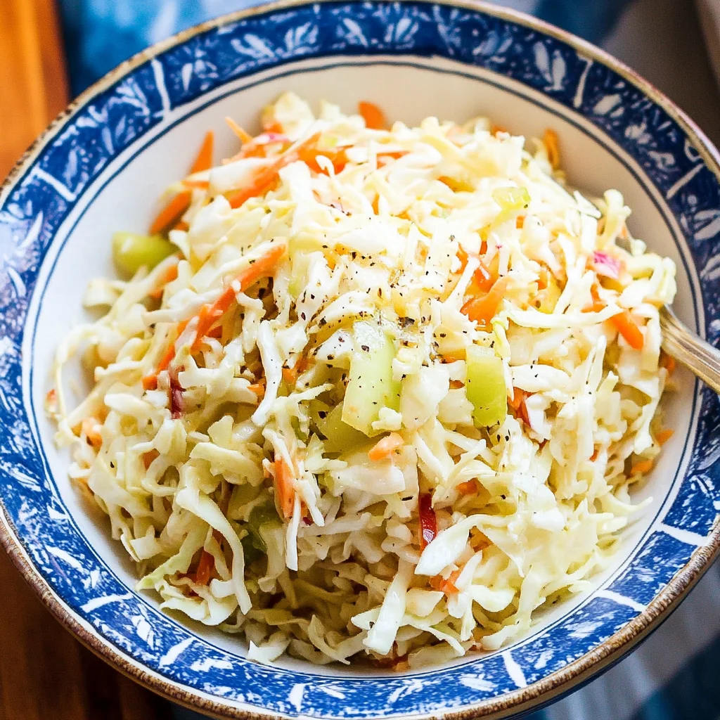 Sweet Vinegar Coleslaw