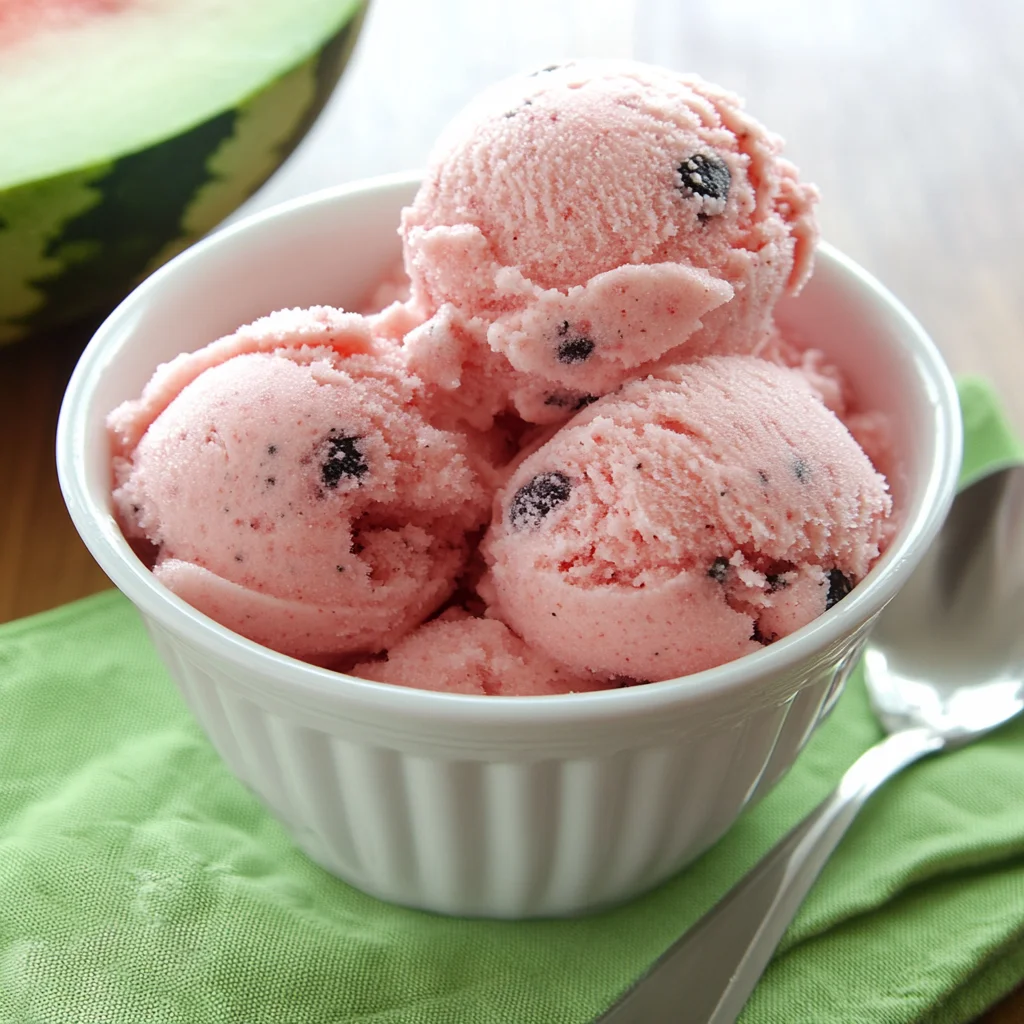 Watermelon Sherbet
