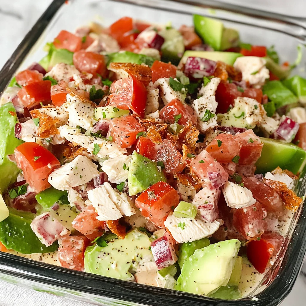 BLT Chicken Salad