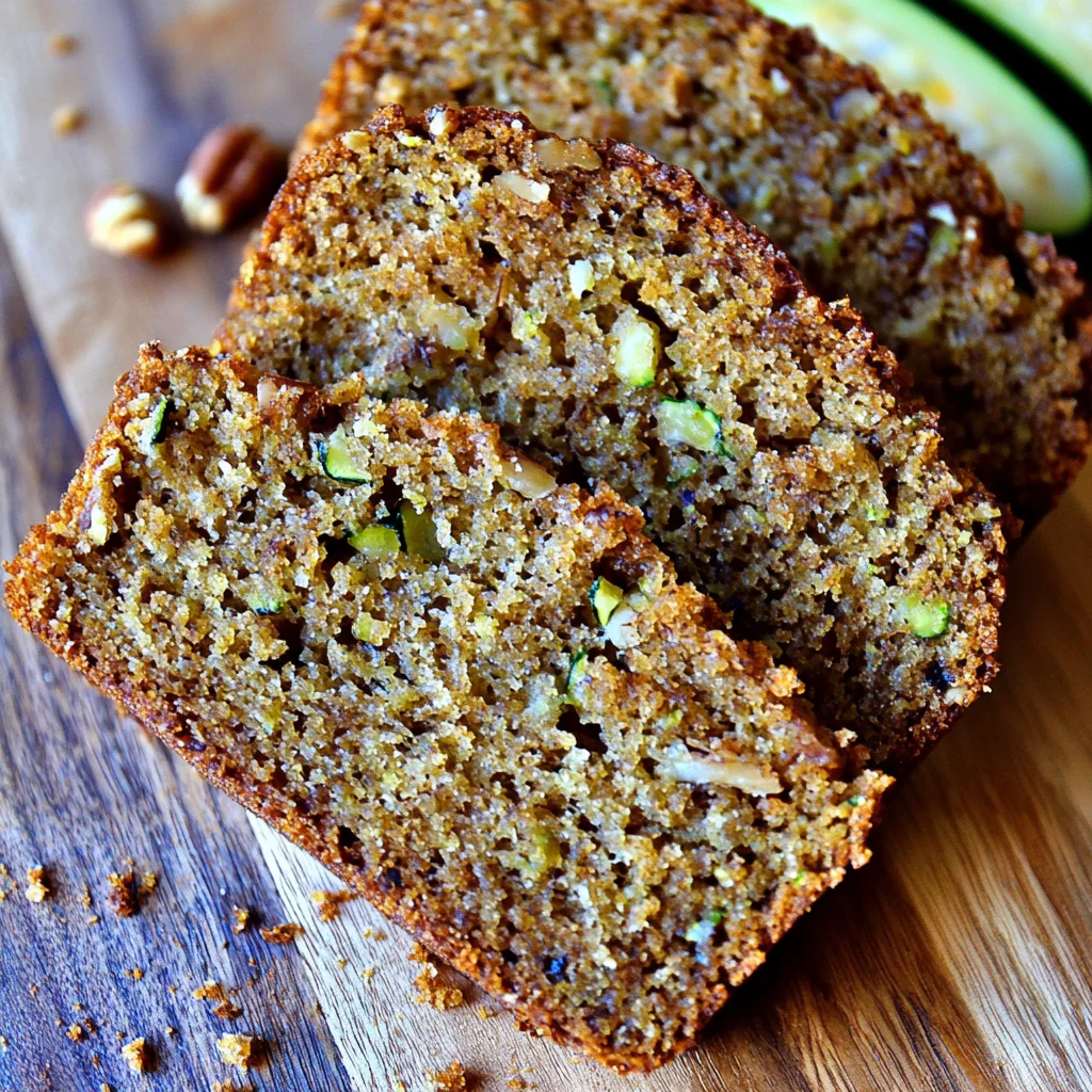 Best Ever Zucchini Walnut Bread