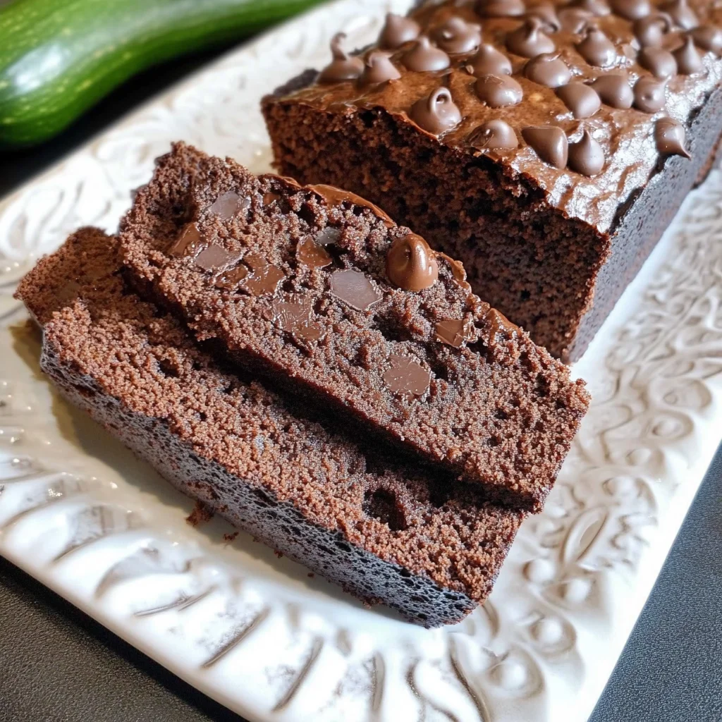 Cake Mix Double Chocolate Zucchini Bread