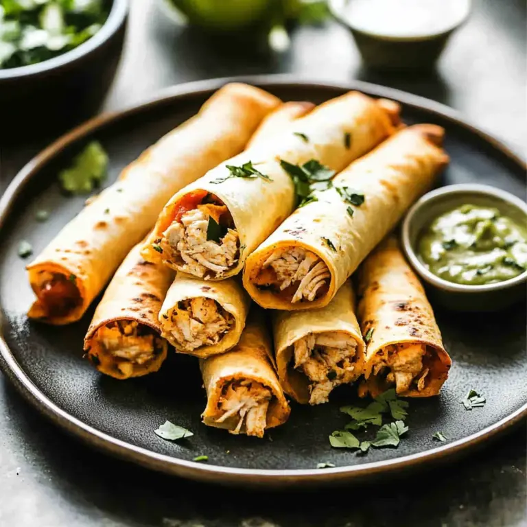 Chicken Taquitos