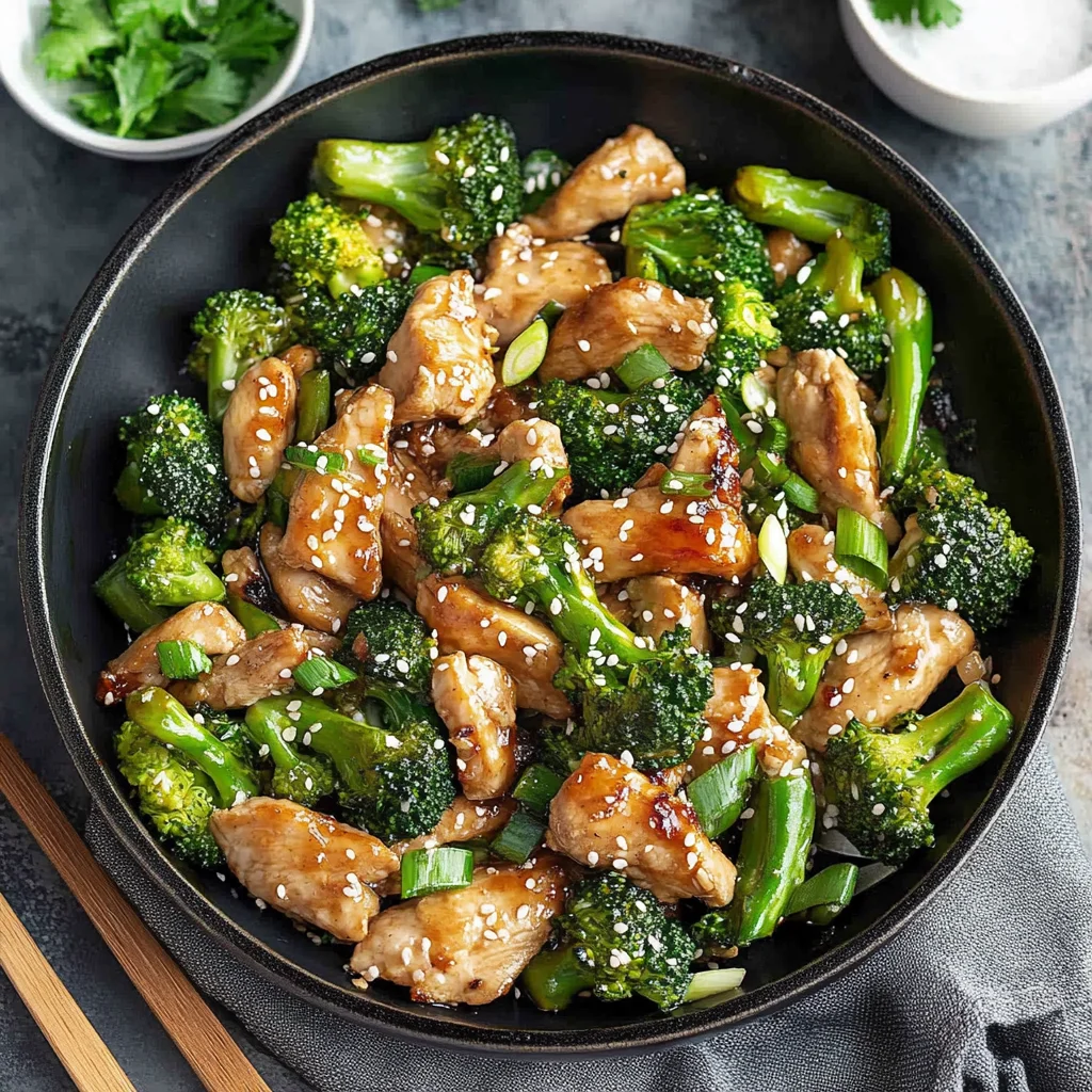 Chicken and Broccoli Stir Fry