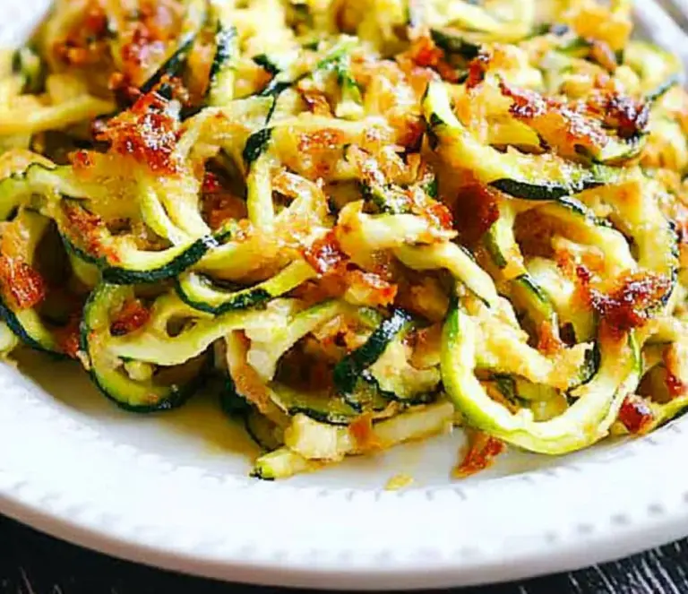 Keto Air Fryer Zucchini Noodles Recipe