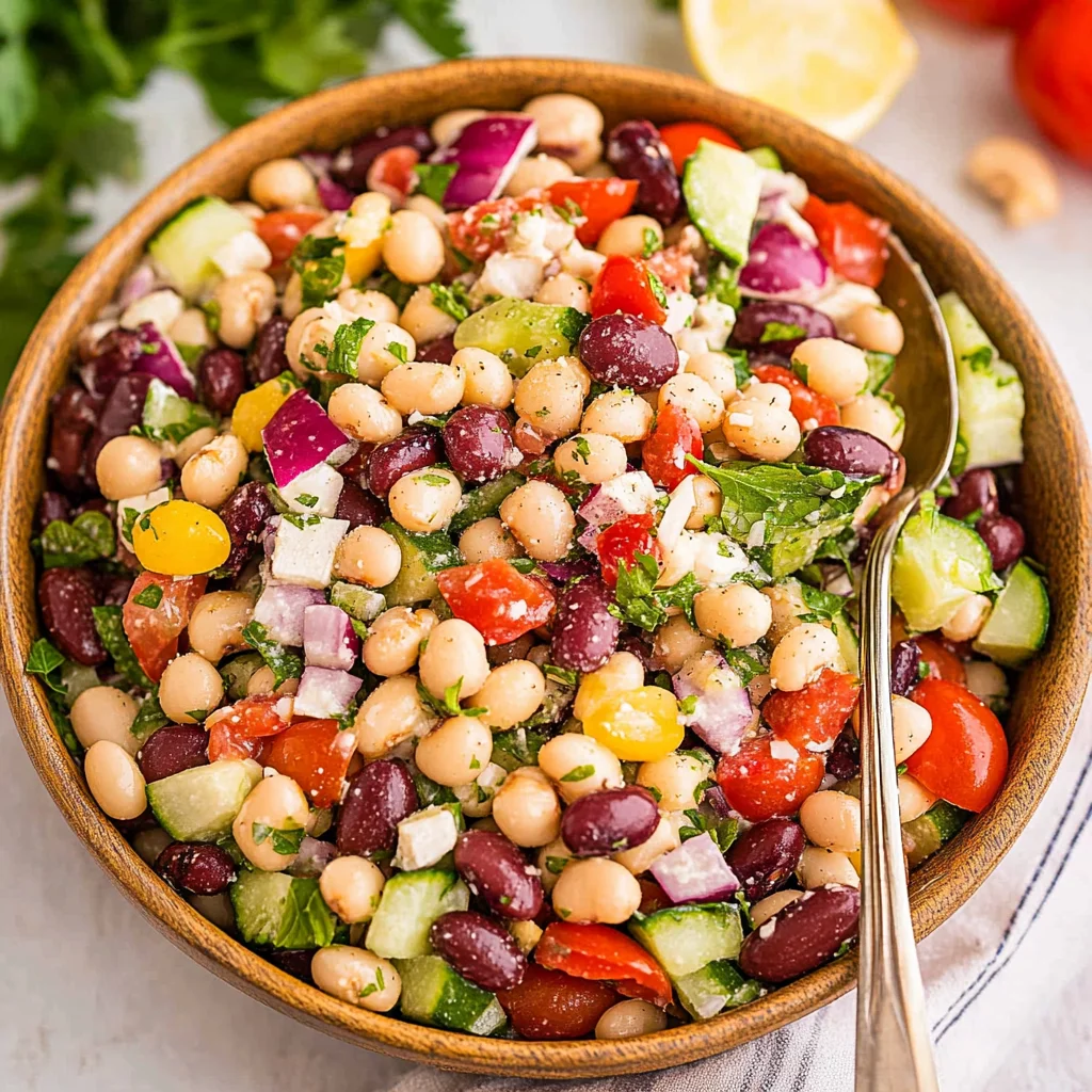Mediterranean Bean Salad