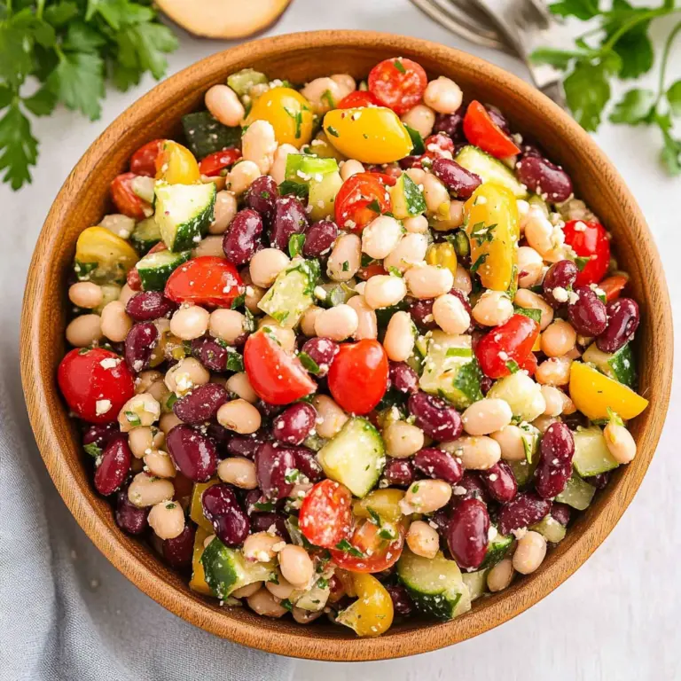 Mediterranean Bean Salad