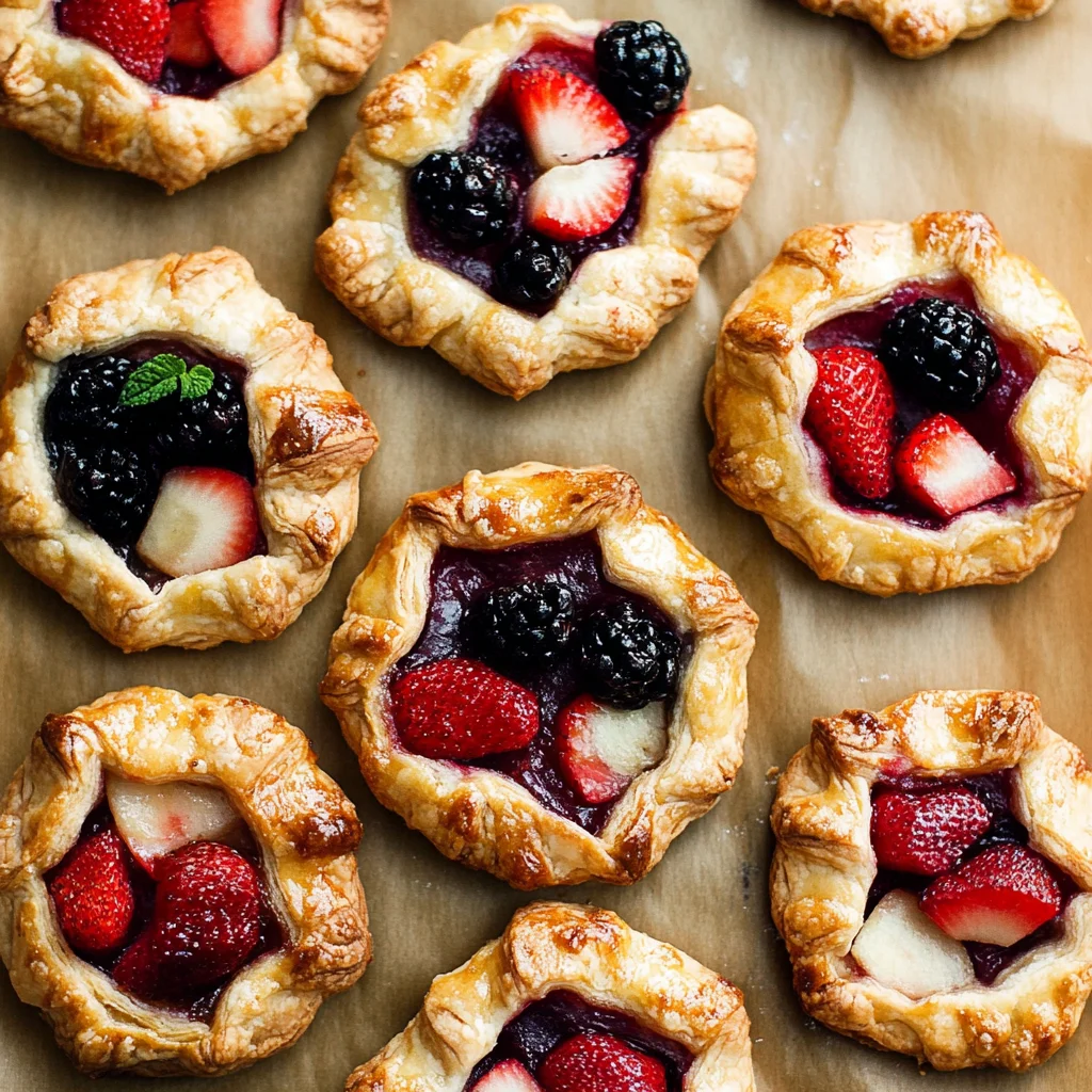 Mini Fruit Galettes