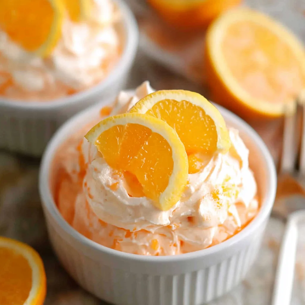 Orange Fluff Jello Salad Recipe