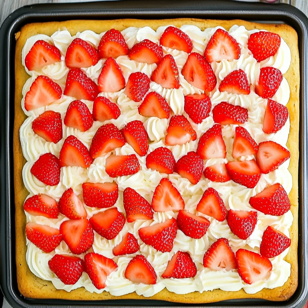 The Best Strawberry Cookie Pizza Recipe
