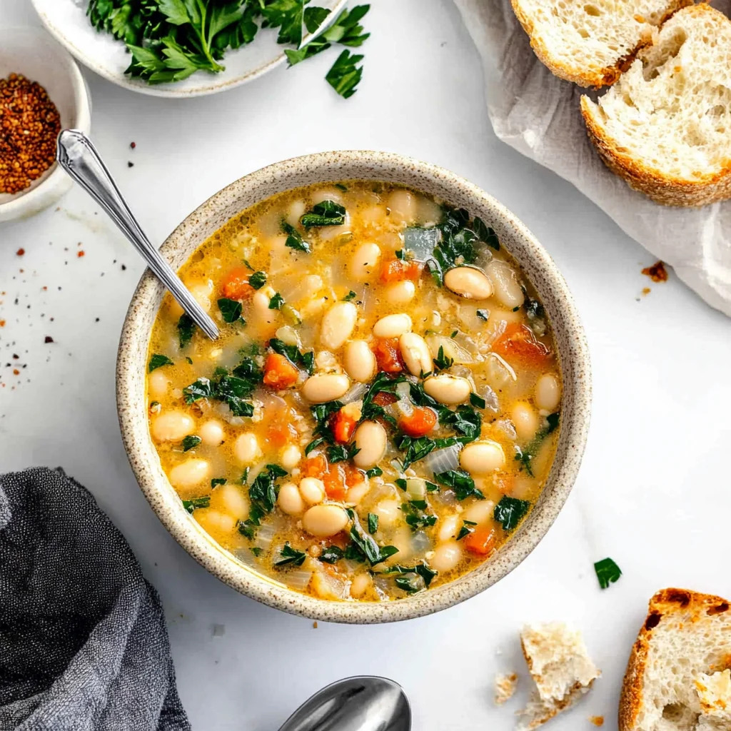 Tuscan White Bean Soup