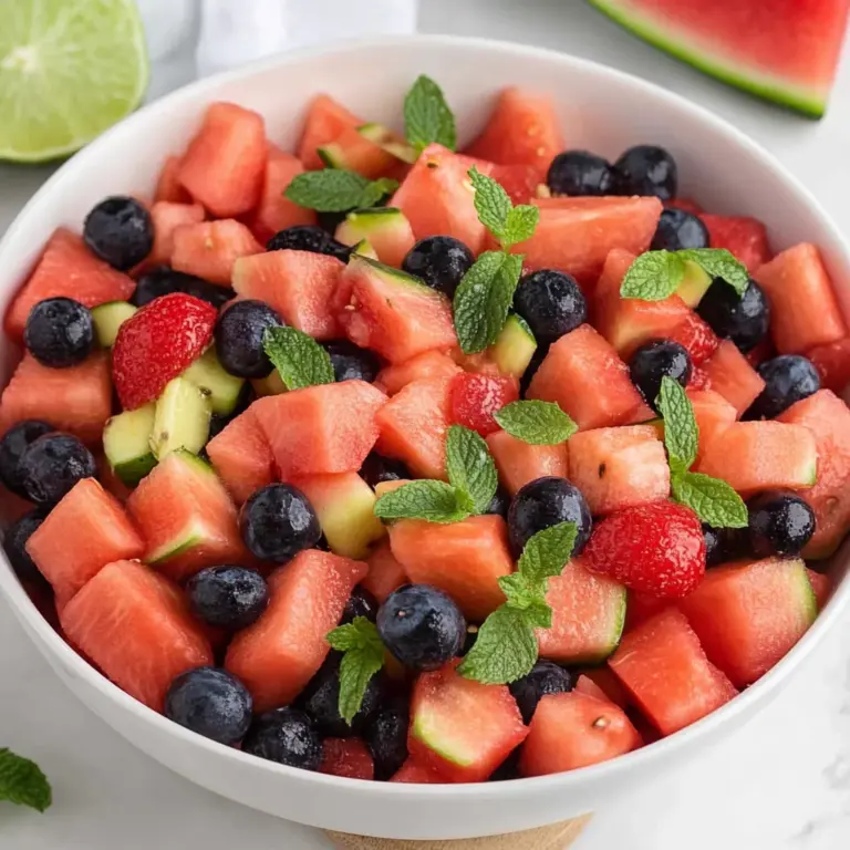 Watermelon Fruit Salad